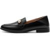 imageDREAM PAIRS Loafers for Women Slip On Comfortable Round Toe Casual Fashion Flats Dressy ShoesBlackpu