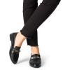 imageDREAM PAIRS Loafers for Women Slip On Comfortable Round Toe Casual Fashion Flats Dressy ShoesBlackpu