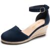Navy-suede