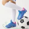 imageDREAM PAIRS Boys Girls Soccer Cleats Kids Football Shoes for LittleBig KidBlueHot Pink