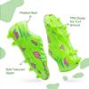 imageDREAM PAIRS Boys Girls Soccer Cleats Kids Football Shoes for LittleBig KidNeon Green