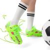 imageDREAM PAIRS Boys Girls Soccer Cleats Kids Football Shoes for LittleBig KidNeon Green