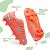 imageDREAM PAIRS Boys Girls Soccer Cleats Kids Football Shoes for LittleBig KidOrange