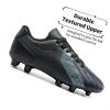 imageDREAM PAIRS Boys Girls Soccer Cleats Youth Firm Groud Classic Lightweight Football Shoes for LittleBig KidBlackDarkGrey