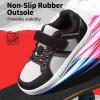 imageDREAM PAIRS Kid Sneakers Girls Boys School Loafers Shoes LilLegends TimberTotBlackGrey