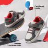 imageDREAM PAIRS Kid Sneakers Girls Boys School Loafers Shoes LilLegends TimberTotGreyred