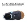 imageDREAM PAIRS Toddler Boys Girls Sneakers Casual Lightweight Kids Storybook Walking Skate ShoesNavy
