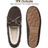 imageDREAM PAIRS Womens House Slippers Indoor Outdoor Moccasin Fuzzy Fluffy Furry Loafers Suede Leather Warm ShoesBrown02