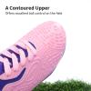 imageDream Pairs Boys Girls Soccer Cleats Kids Football Shoes for LittleBig KidPinkPurple
