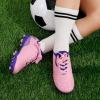 imageDream Pairs Boys Girls Soccer Cleats Kids Football Shoes for LittleBig KidPinkPurple