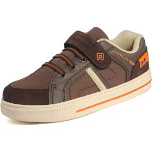 imageDREAM PAIRS Kid Sneakers Girls Boys School Loafers Shoes LilLegends TimberTotBrownOrange