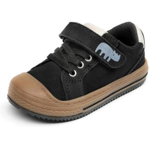 imageDREAM PAIRS Toddler Boys Girls Sneakers Casual Lightweight Kids Storybook Walking Skate ShoesBlack