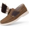imageDREAM PAIRS Boys Dress Shoes Boat Shoes Slip on Loafers Casual School Shoes ToddlerLittle KidBig KidCamel