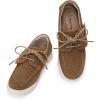 imageDREAM PAIRS Boys Dress Shoes Boat Shoes Slip on Loafers Casual School Shoes ToddlerLittle KidBig KidCamel