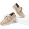 imageDREAM PAIRS Boys Dress Shoes Boat Shoes Slip on Loafers Casual School Shoes ToddlerLittle KidBig KidKhaki