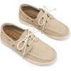imageDREAM PAIRS Boys Dress Shoes Boat Shoes Slip on Loafers Casual School Shoes ToddlerLittle KidBig KidKhaki
