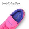 imageDREAM PAIRS Boys Girls Outdoor Soccer Cleats Football Shoes for LittleBig KidFuchsiaRoyalBlue