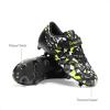 imageDREAM PAIRS Boys Girls Soccer Cleats Kids Football Shoes for LittleBig Kid SDSO2307KBlackNeon GreenSock