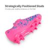 imageDREAM PAIRS Boys Girls Soccer Cleats Kids Football Shoes for LittleBig Kid SDSO2307KHot PinkRoyal Blue