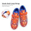 imageDREAM PAIRS Boys Girls Soccer Cleats Kids Football Shoes for LittleBig Kid SDSO2307KOrangeBlue
