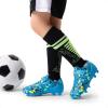 imageDREAM PAIRS Boys Girls Soccer Cleats Kids Football Shoes for LittleBig Kid SDSO2307KRoyal BlueNeon GreenSock