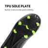 imageDREAM PAIRS Boys Girls Soccer Cleats Youth Firm Groud Athletic Outdoor Trainning Football Shoes for LittleBig KidBlackNeon Green