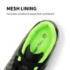 imageDREAM PAIRS Boys Girls Soccer Cleats Youth Firm Groud Athletic Outdoor Trainning Football Shoes for LittleBig KidBlackNeon Green