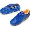 imageDREAM PAIRS Boys Girls Soccer Football Cleats Shoes for LittleBig KidRoyal BlueBlack