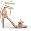 imageDREAM PAIRS Lace Up High Heels Stilletos Gladiator Open Square Toe Fashion Dressy Wedding Bridal Pumps SandalsRose Goldpat