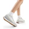 imageDREAM PAIRS Women Fashion Sneakers Walking Tennis Sports Athletic Comfortable Lightweight Running Lace Up Retro Classic Casual SneakerWhiteBeige