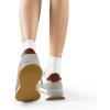 imageDREAM PAIRS Women Fashion Sneakers Walking Tennis Sports Athletic Comfortable Lightweight Running Lace Up Retro Classic Casual SneakerWhiteBurgundy
