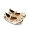 imageDREAM PAIRS Girls Ballet Flats Dress Shoes Mary Janes Ballerina ShoesGold