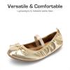 imageDREAM PAIRS Girls Ballet Flats Dress Shoes Mary Janes Ballerina ShoesGold
