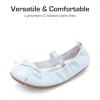 imageDREAM PAIRS Girls Ballet Flats Dress Shoes Mary Janes Ballerina ShoesLight Blue