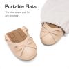 imageDREAM PAIRS Girls Ballet Flats Dress Shoes Mary Janes Ballerina ShoesNude