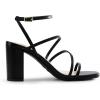 imageDREAM PAIRS Womens Heels Chunky Block Strappy Square Open Toe Ankle Buckle Heeled Sandals Wedding Party Dress Shoes IndieBlack