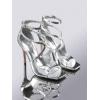 imageDREAM PAIRS Womens High Heels Sexy Cross Square Open Toe Strappy Dressy Sexy Stylish Stilettos Heels SandalsSilverpat