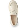 imageDREAM PAIRS Womens Loafers Lug Sole Slip On Platform Chunky Penny Loafers for Women Dressy and Work Business Casual Shoes for WomenBeigepat