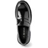 imageDREAM PAIRS Womens Loafers Lug Sole Slip On Platform Chunky Penny Loafers for Women Dressy and Work Business Casual Shoes for WomenBlackpat