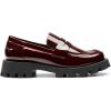 imageDREAM PAIRS Womens Loafers Lug Sole Slip On Platform Chunky Penny Loafers for Women Dressy and Work Business Casual Shoes for WomenBurgundypat