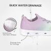 imageDREAM PAIRS Boys Girls Sneakers Kids Slip on Summer Quick Dry Lightweight Aqua Water ShoesPurpleMint Green