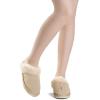imageDREAM PAIRS Womens House Slippers Indoor Fuzzy Fluffy Furry Cozy Home Bedroom Comfy Winter Cute Warm Outdoor Shoes FuzzyEasySand