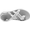 imageDREAM PAIRS Womens Walking Sandals With Arch Support Elastic Strap Summer Sport Athletic Casual Hiking Outdoor SandalLight Grey