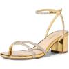 Gold-rhinestone
