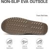 imageDREAM PAIRS FuzzyClassic Platform Mini Boots for Women Suede Genuine Leather Classic Winter Ankle Snow Boots with Memory Foam Insole Lightweight AntiSlip Outsole OutdoorTaupe