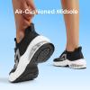 imageDREAM PAIRS Womens Slip On Walking Sneakers Air Cushion Tennis Shoes Slip Resistant Athletic Footwear for Nurse Casual Gym WorkoutBlack