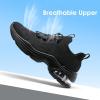 imageDREAM PAIRS Womens Slip On Walking Sneakers Air Cushion Tennis Shoes Slip Resistant Athletic Footwear for Nurse Casual Gym WorkoutBlack Monochrome