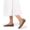 imageDREAM PAIRS Wide Ballet Flats Shoes for Women Width Foldable Knit Womens Flats with Arch Support Comfortable Shoes for Women Dressy Casual Work OfficeBrown