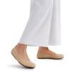 imageDREAM PAIRS Womens Ballet Flats Foldable Round Toe Dressy Comfortable Slip On Dress ShoesNude