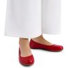 imageDREAM PAIRS Womens Ballet Flats Foldable Round Toe Dressy Comfortable Slip On Dress ShoesRed